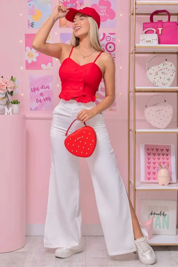 Pantalon London Blanco